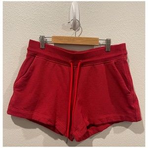 ATHLETA Red Pockets Shorts